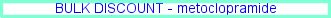 Effects metoclopramide